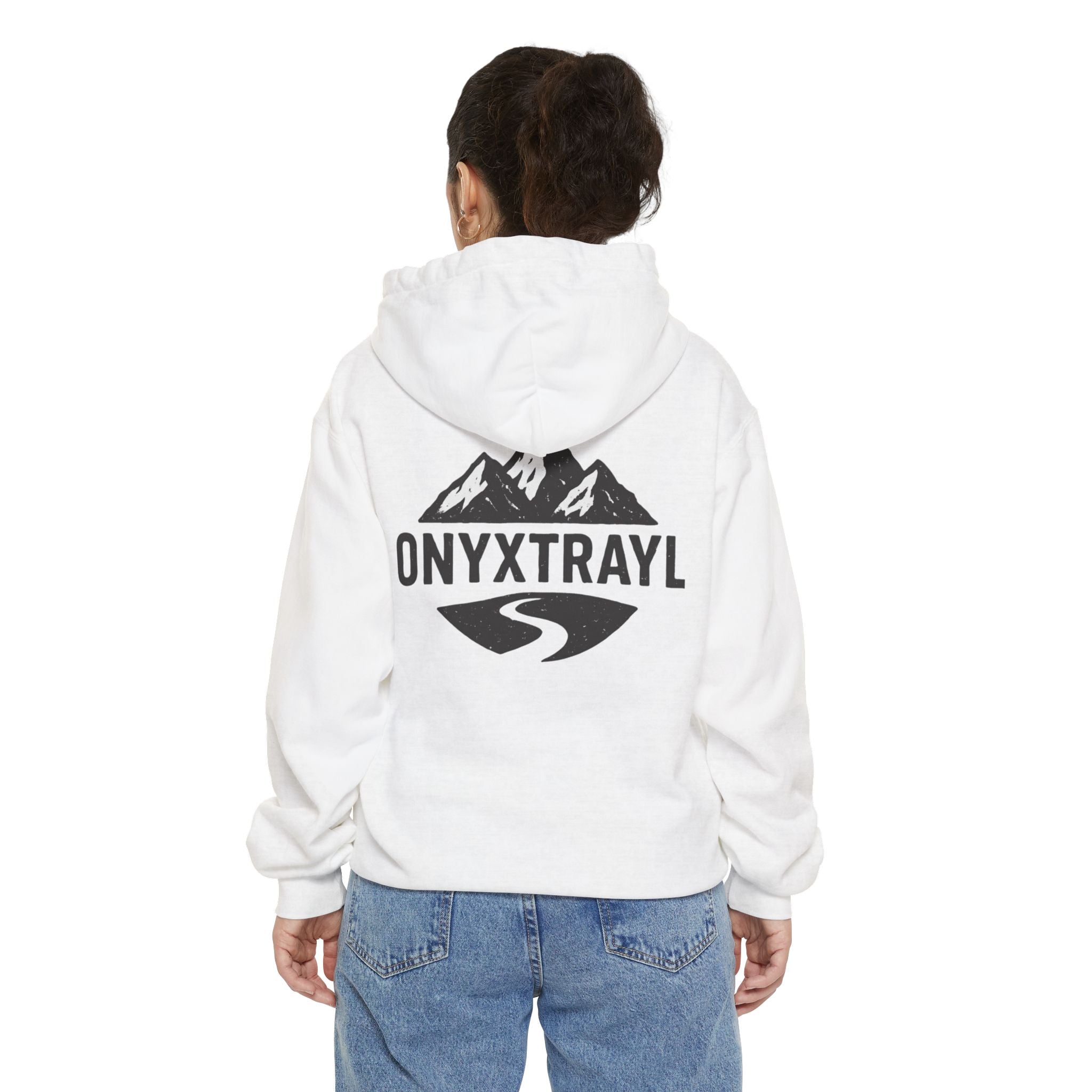 OnyxTrayl Mountain Logo Hoodie — Outdoor Adventure Pullover