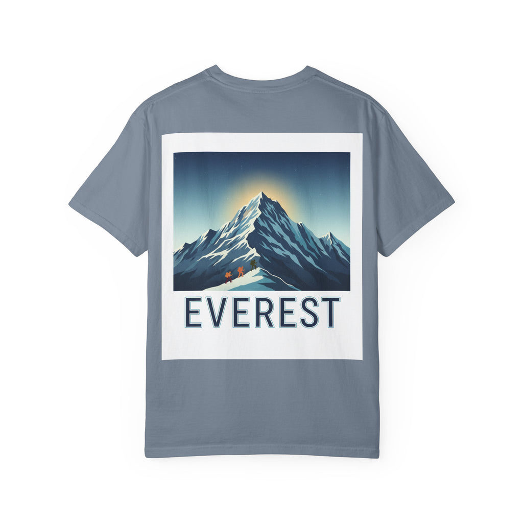 Everest Mountain Graphic T-Shirt — Vintage Adventure Travel Tee