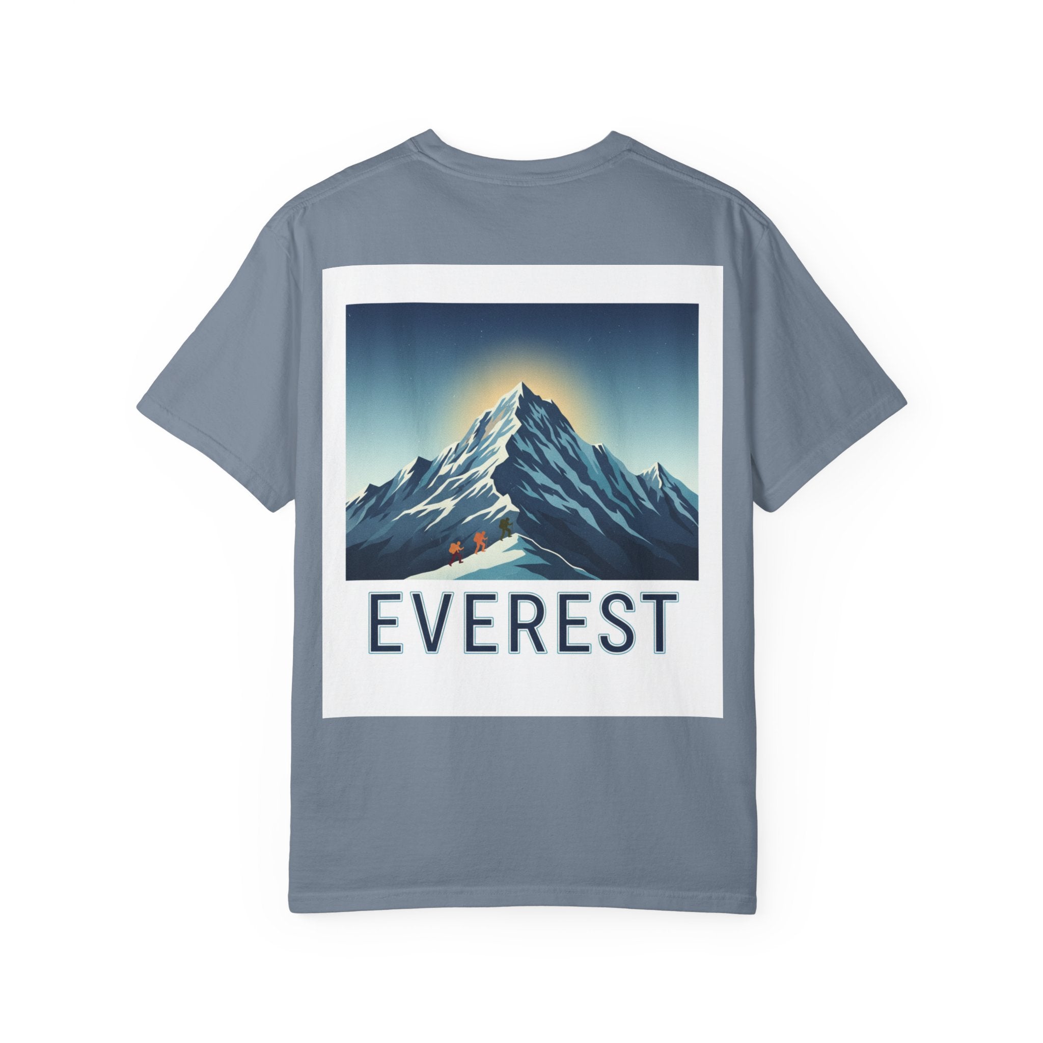Everest Mountain Graphic T-Shirt — Vintage Adventure Travel Tee