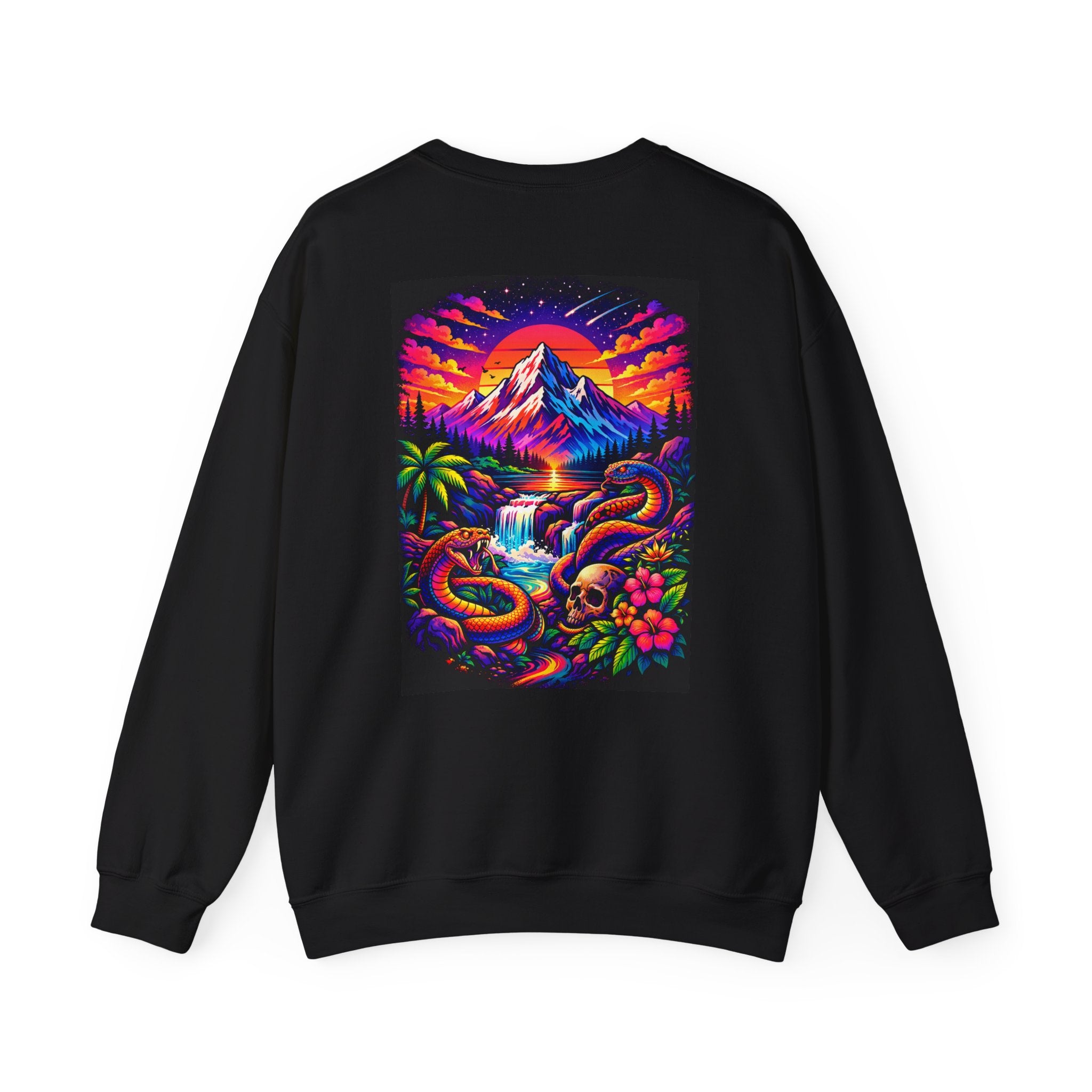 Psychedelic Mountain Snake Sweatshirt