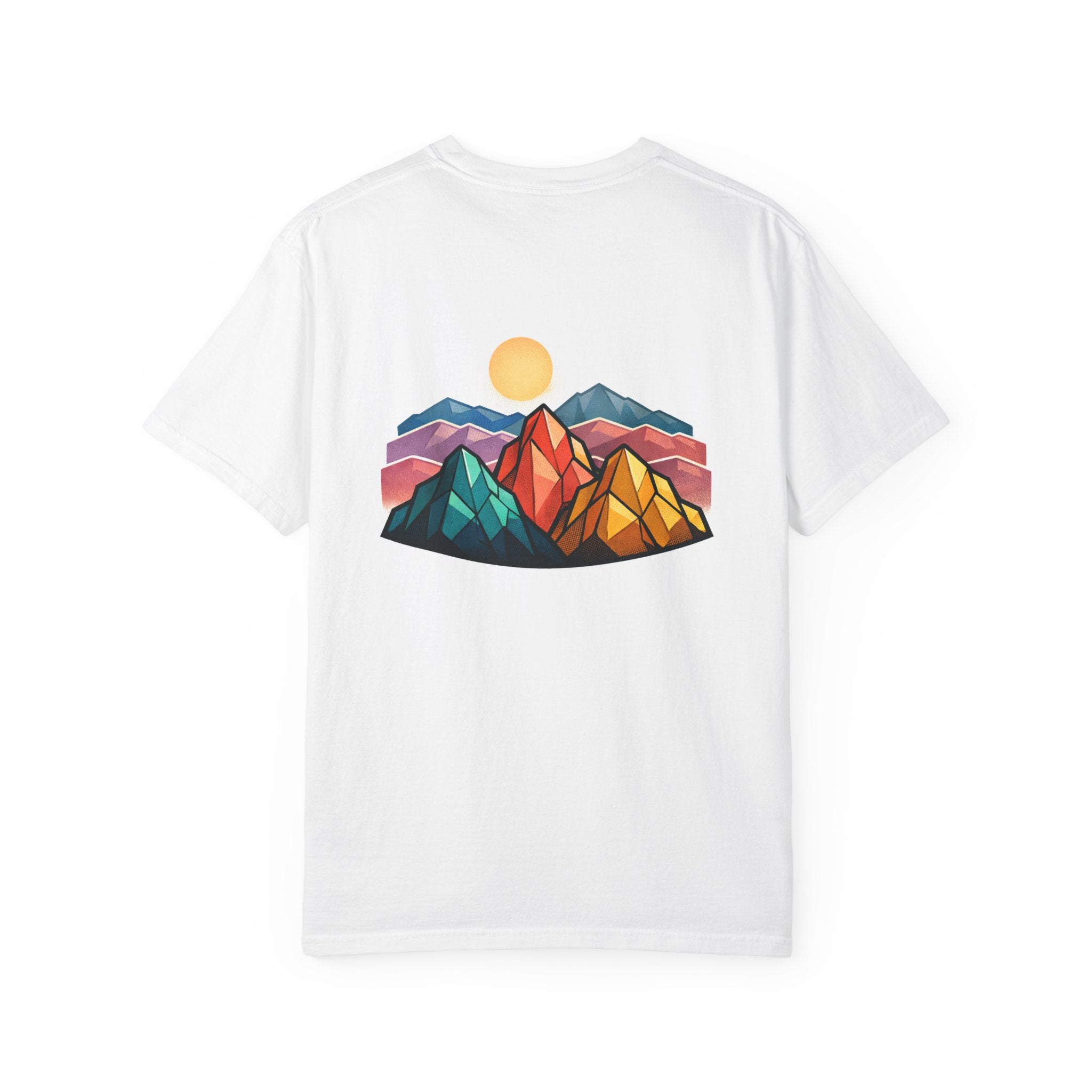 Mountain Sunrise Graphic T‑Shirt