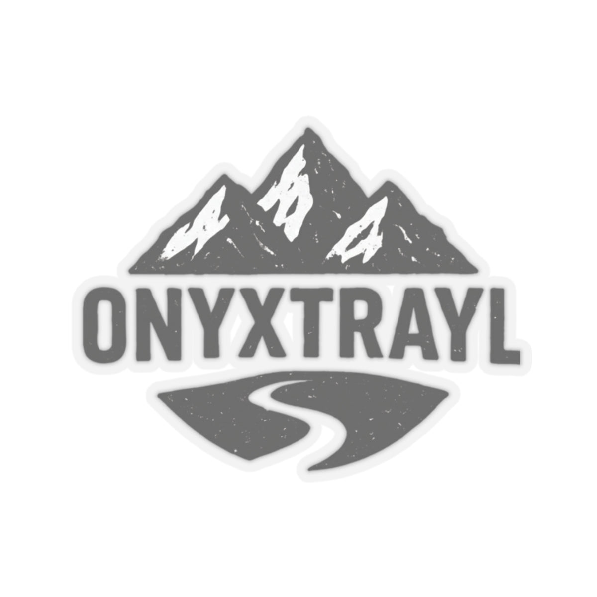 OnyxTrayl Mountain Logo Sticker — Adventure Trail Decal