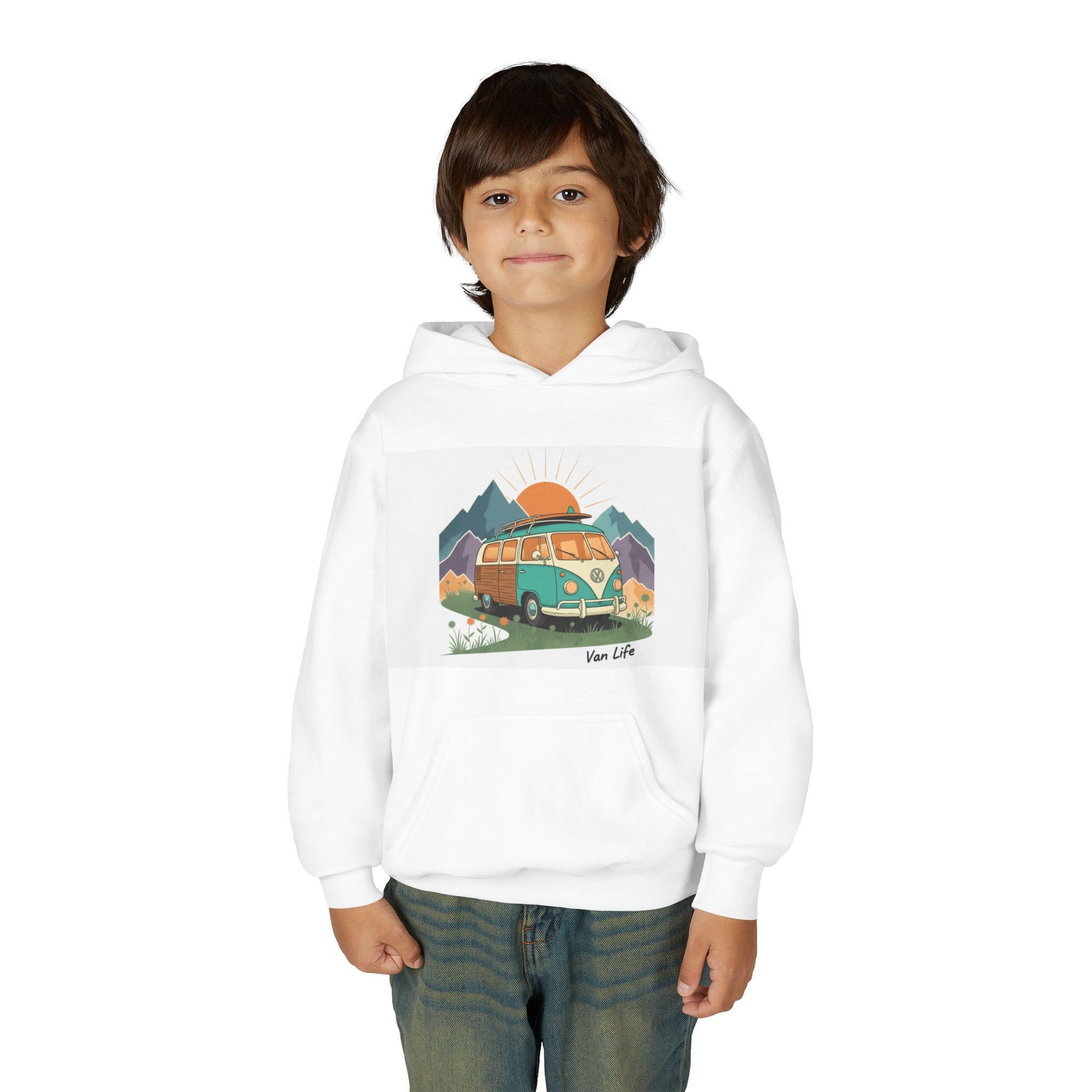 Youth Heavy Blend Hooded Sweatshirt