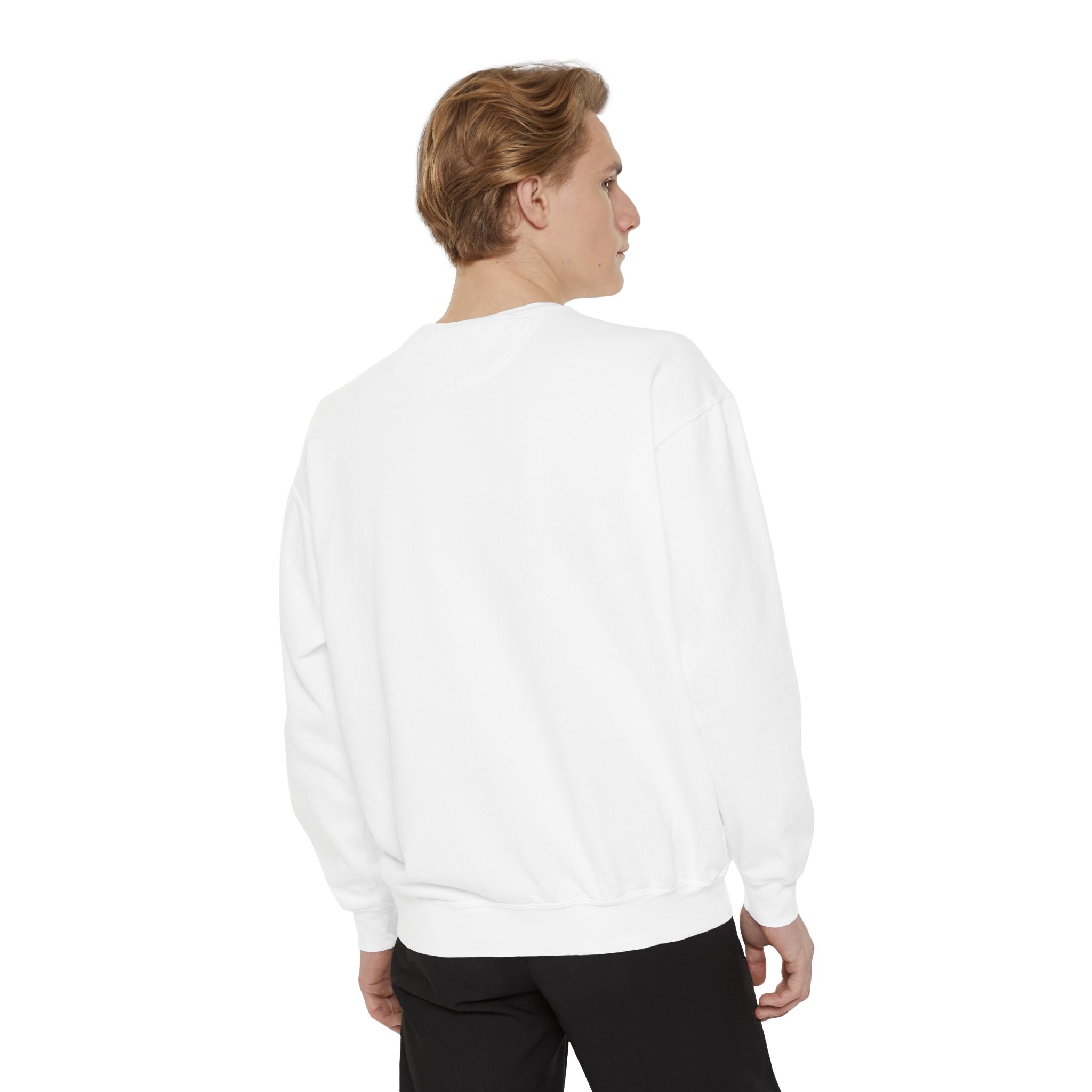Mountain Crest Sweatshirt — Minimal Outdoor Logo Crewneck