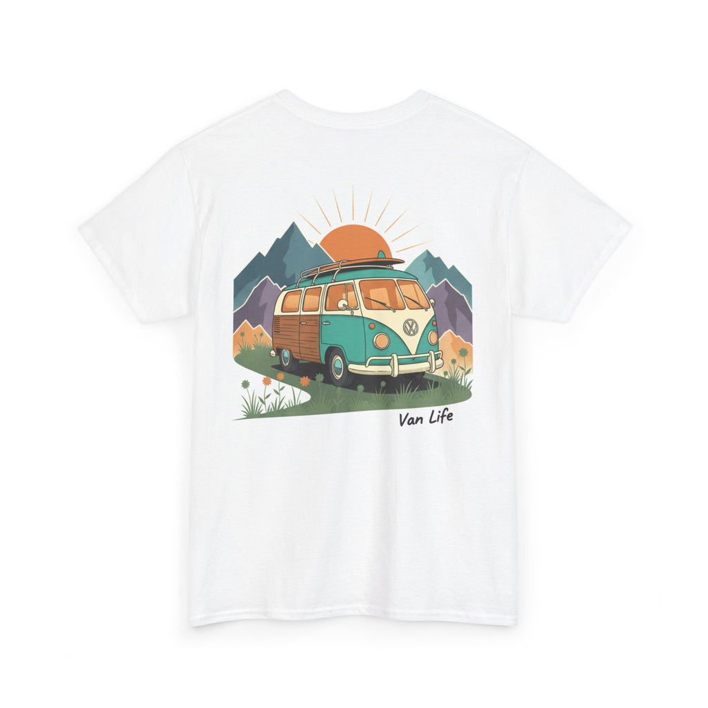 Van Life T‑Shirt — Retro Camper VW Bus Graphic Tee
