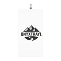 Neck Gaiter — OnyxTrail Mountain Logo Winter Face Mask with Drawstring