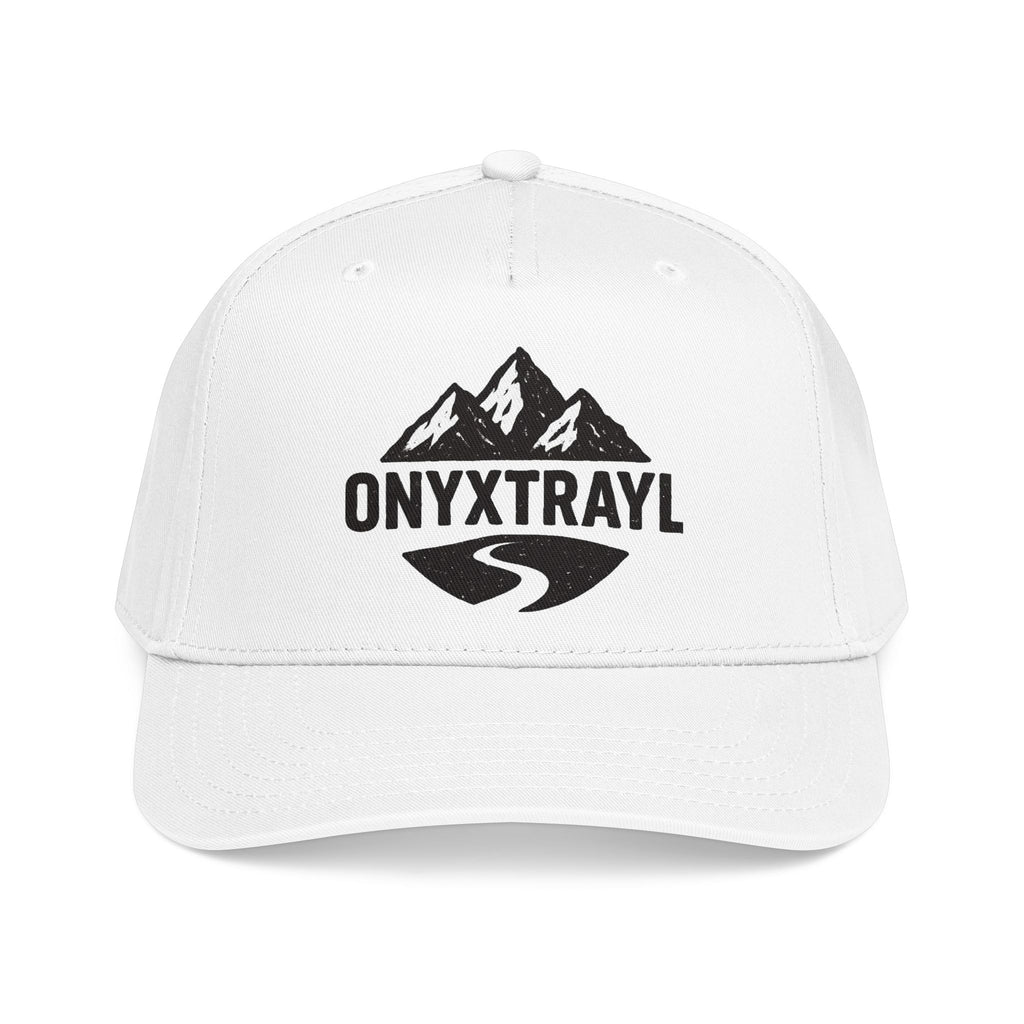 OnyxTrail Mountain Logo Baseball Cap — Outdoor Adventure Hat