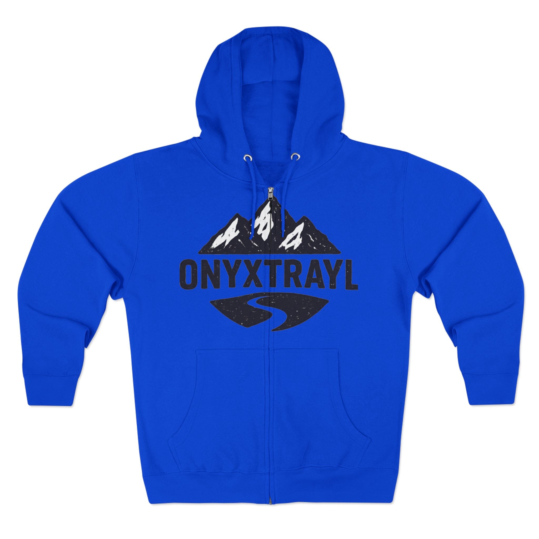 OnyxTrayl Mountain Zip Hoodie — Outdoor Adventure Trail Hoodie